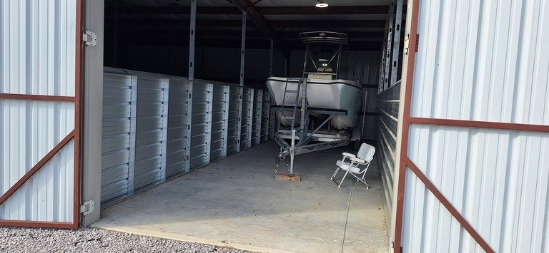 Across street at twilight