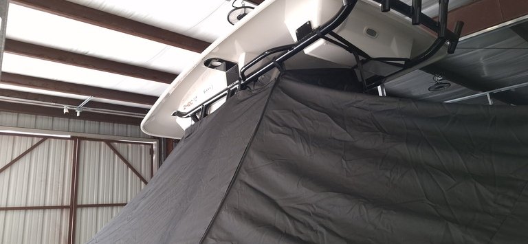 Across street at twilight