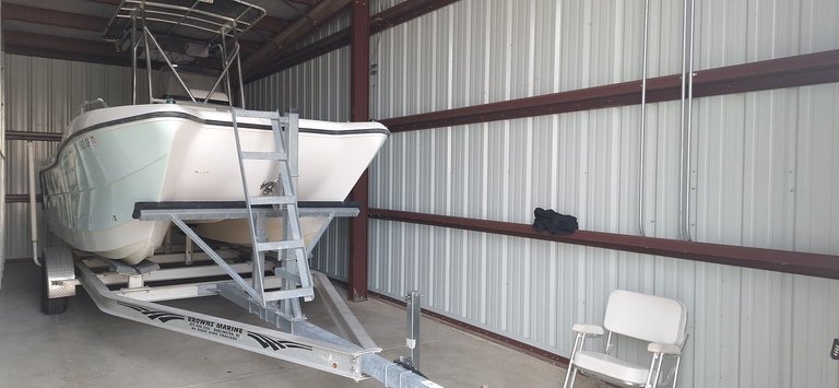 Across street at twilight