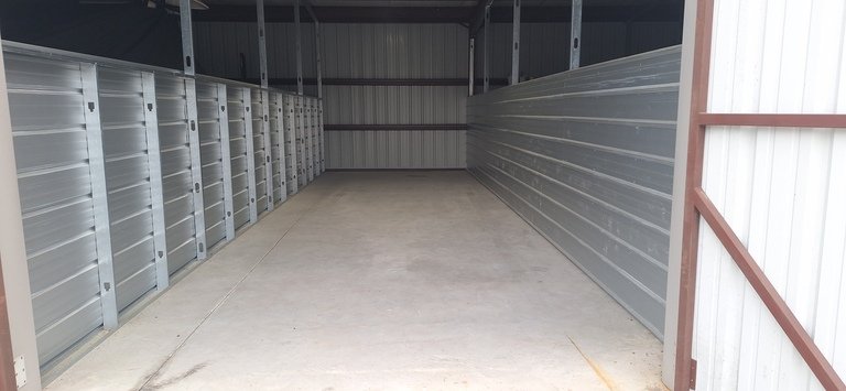 Across street at twilight