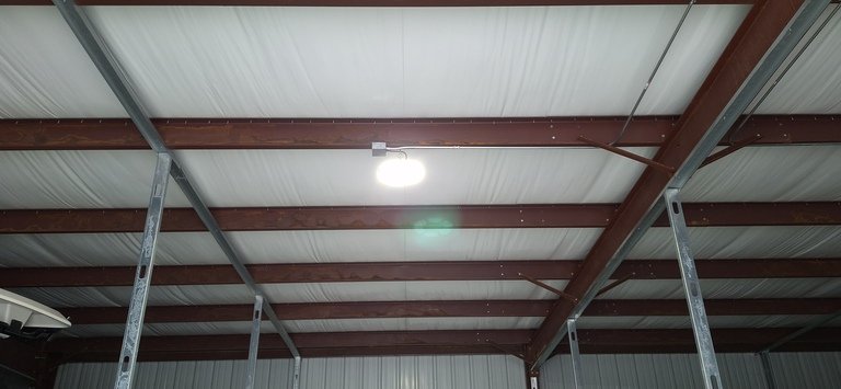 Across street at twilight