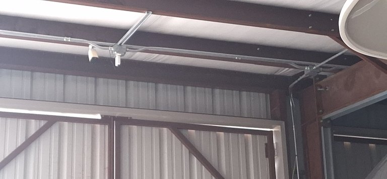 Across street at twilight