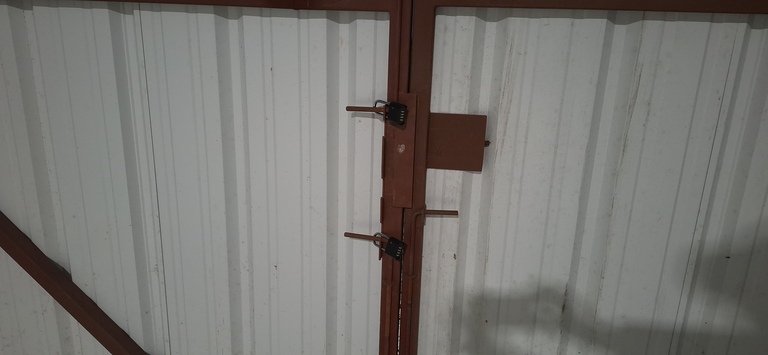 Across street at twilight