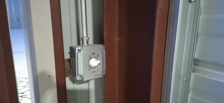 Across street at twilight